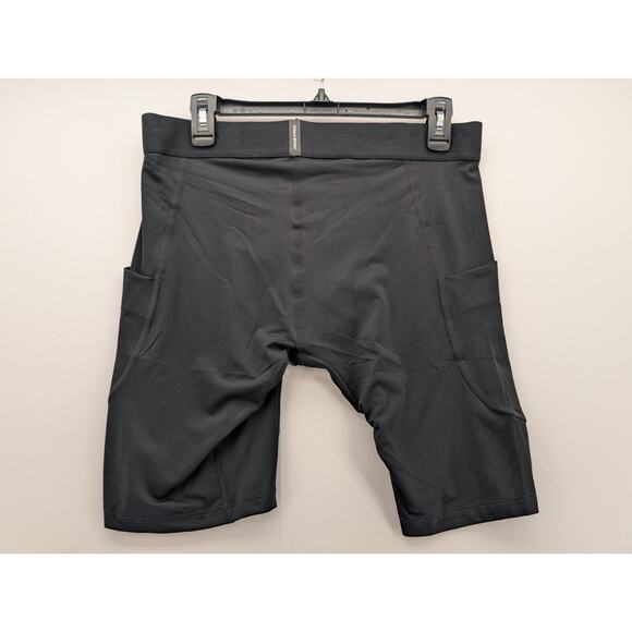 NWT Nike Pro Men's Dri-FIT Fitness Long Shorts in Black sz XL - Picture 7 of 8